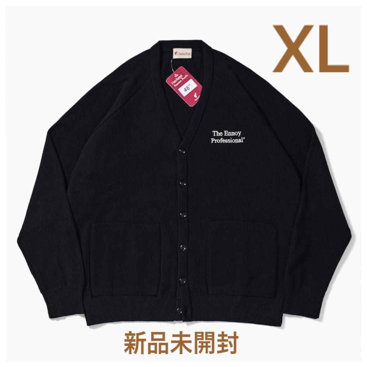 ennoy スタイリスト私物 BUTTON CARDIGAN カーディガン XL-