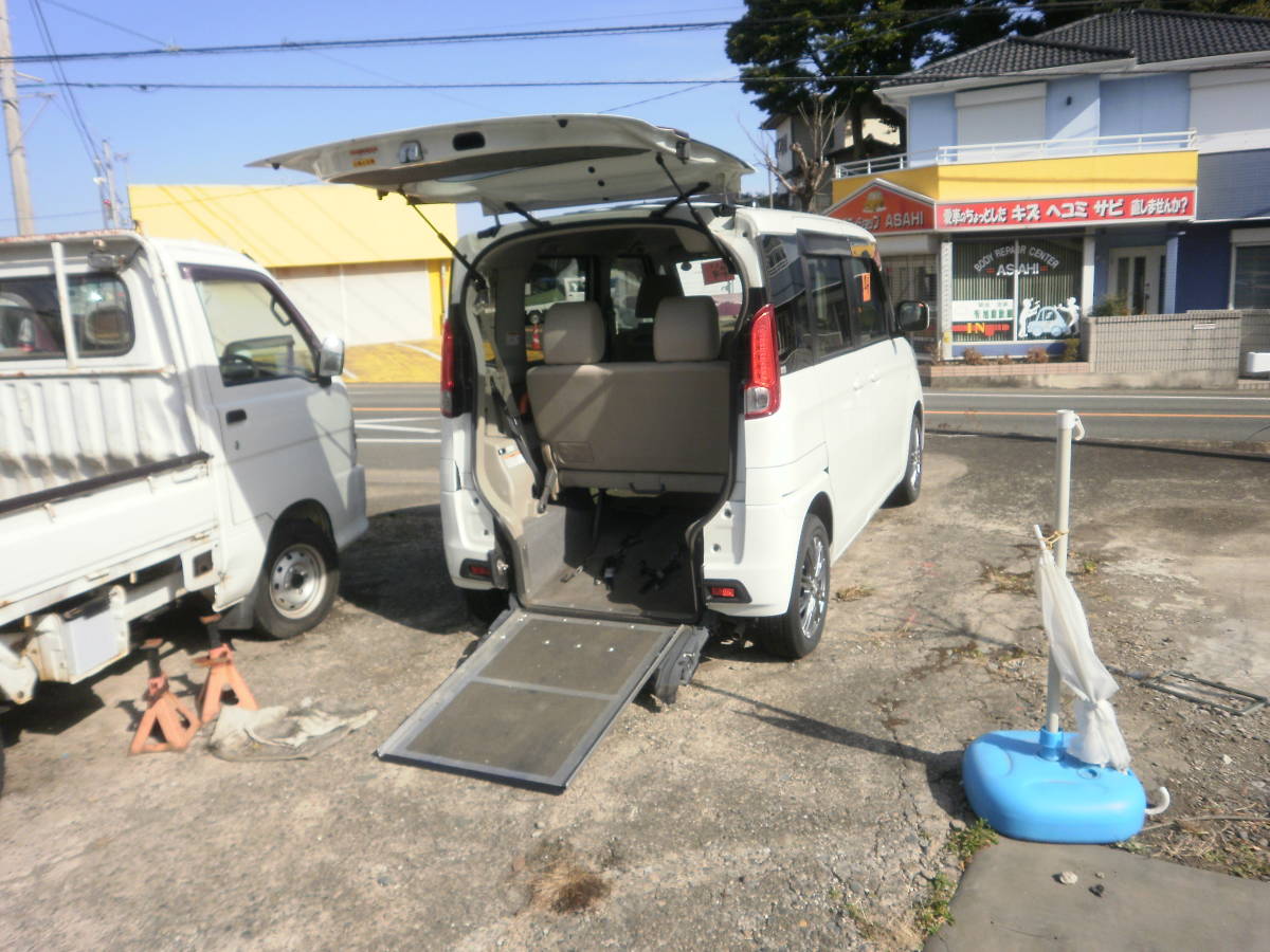 スズキ スペーシア 車いす異動車 平成27年式 66000Ｋの画像3