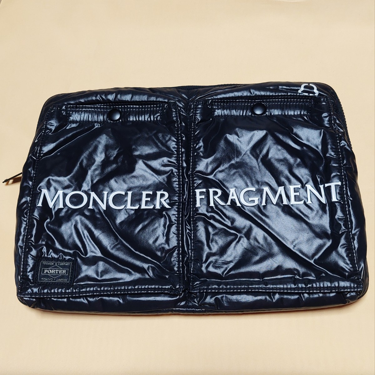 モンクレール　MONCLER　クラッチ　バッグ　フラグメント　ポーター　美品