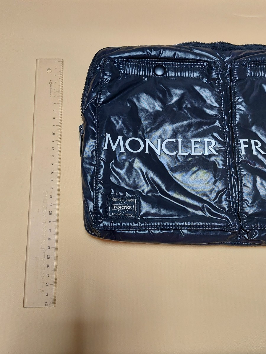 モンクレール MONCLER クラッチ バッグ フラグメント ポーター 美品