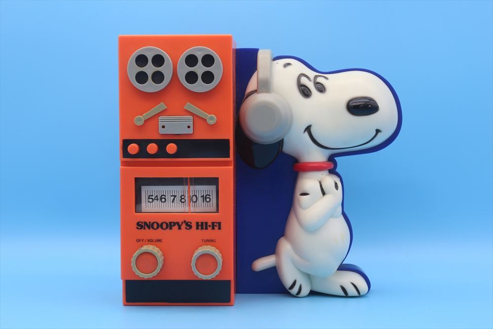 70s Determined SNOOPY'S AM HI-FI Radio/スヌーピー ラジオ/ヴィンテージ ピーナッツ/173452797_画像2