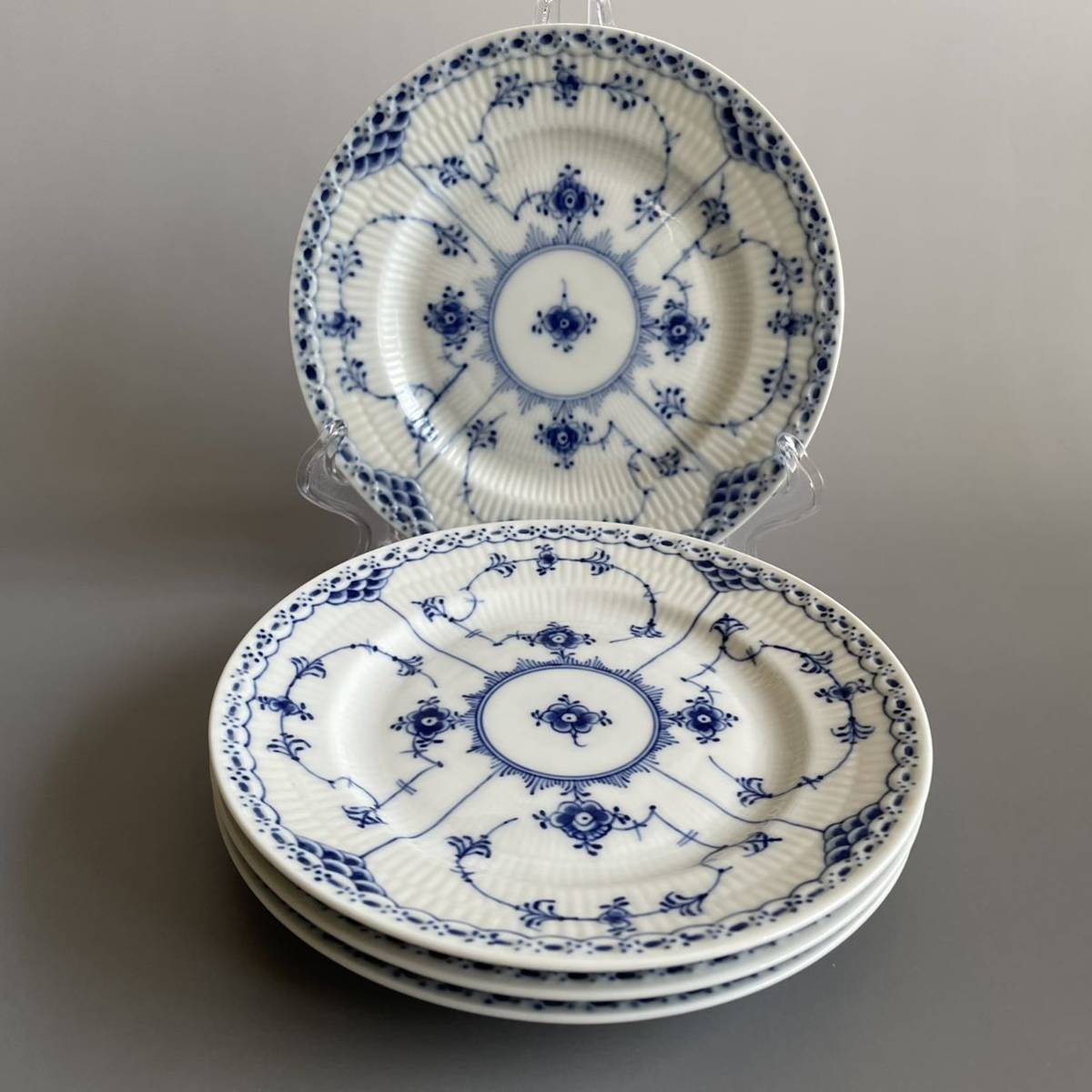 美品 ロイヤルコペンハーゲン RoyalCopenhagen ブルーフルーテッド