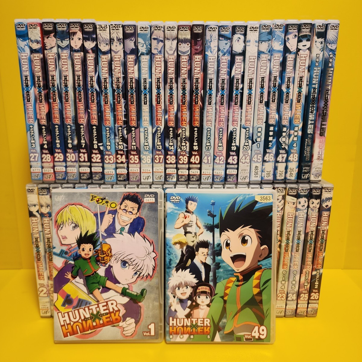 新品ケース HUNTER×HUNTER ハンターハンター【DVD】全49巻 + 劇場版 2