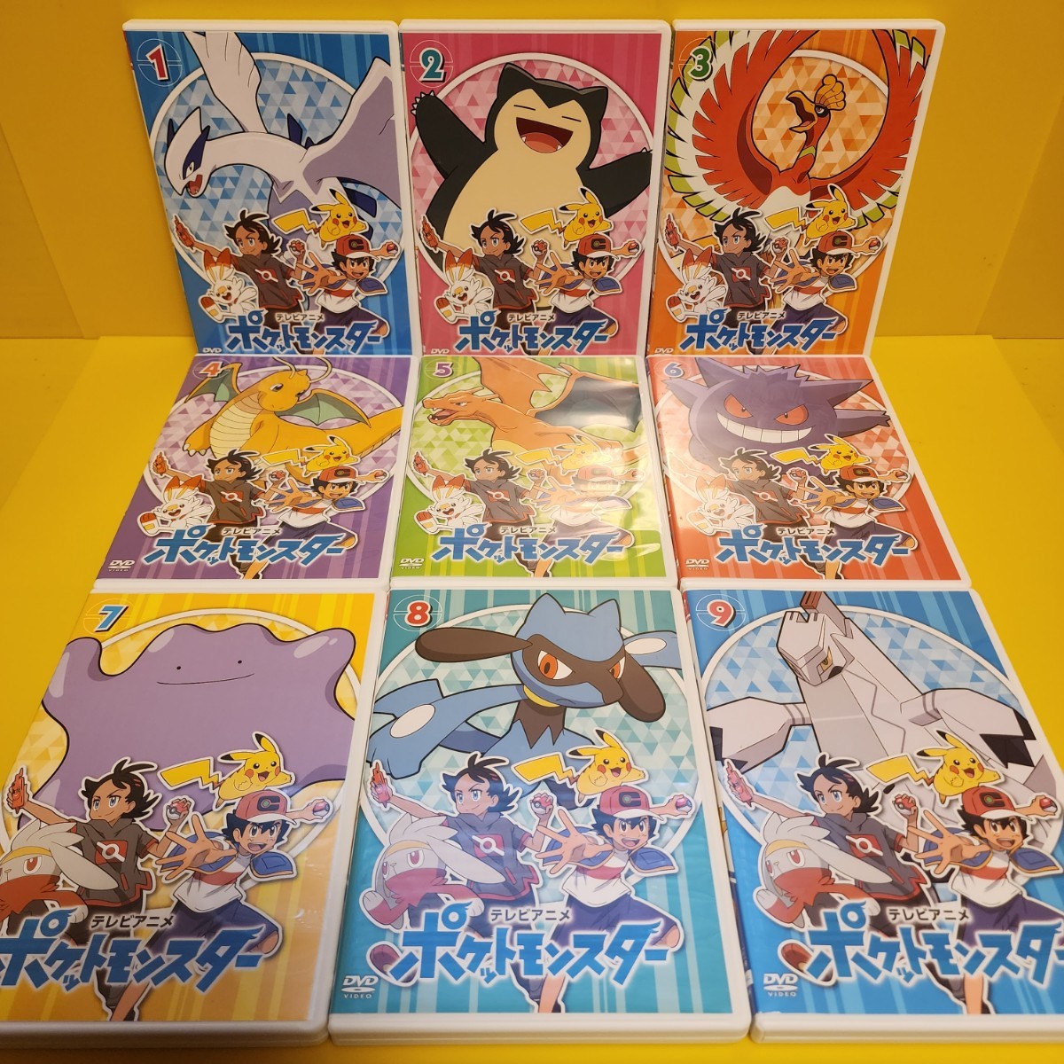 ※新品ケース　ポケットモンスター　2019年版　 新無印編　DVD 1巻〜27巻