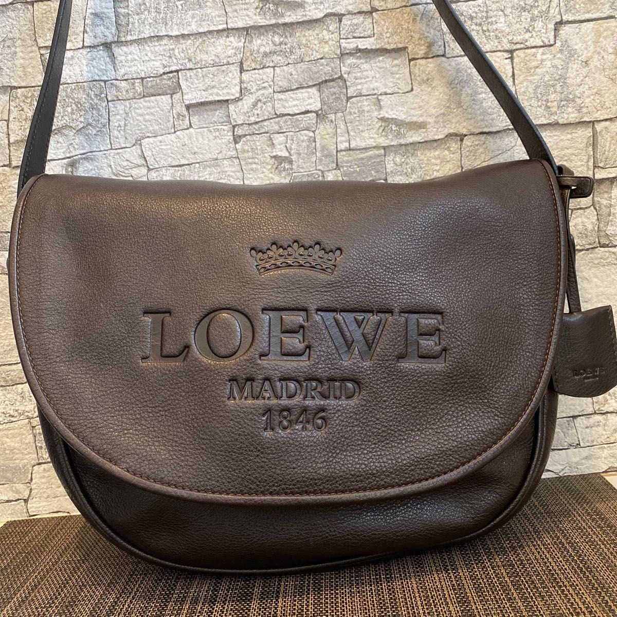 美品 正規品 LOEWE ロエベ ヘリテージ ショルダーバッグ レザー｜Yahoo