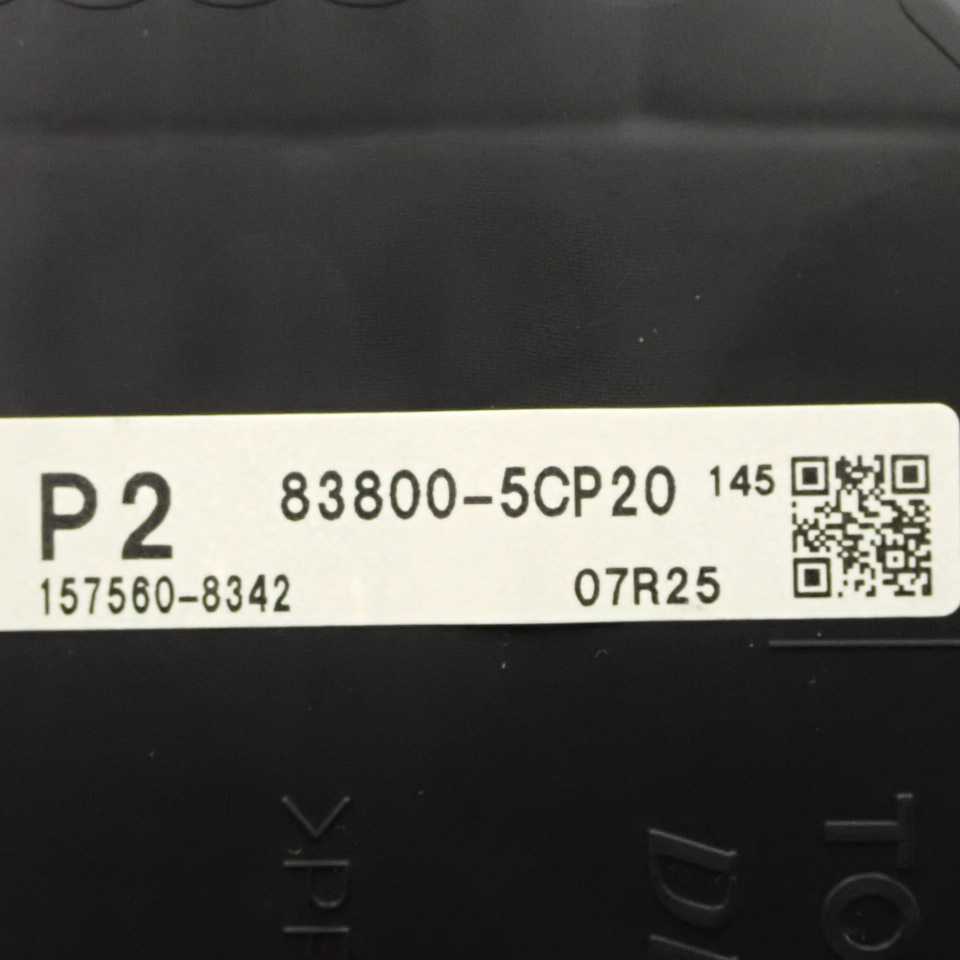 平成26年　ヴィッツ NSP130 中期 純正 スピードメーター 83800-5CP20 52294km 中古 即決_画像6