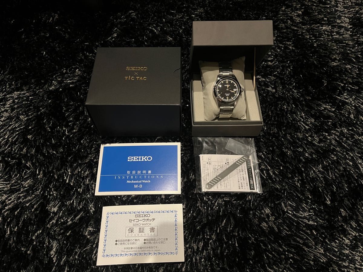SEIKO自動巻ブラックSZSB006 セイコー×チックタック コラボモデル
