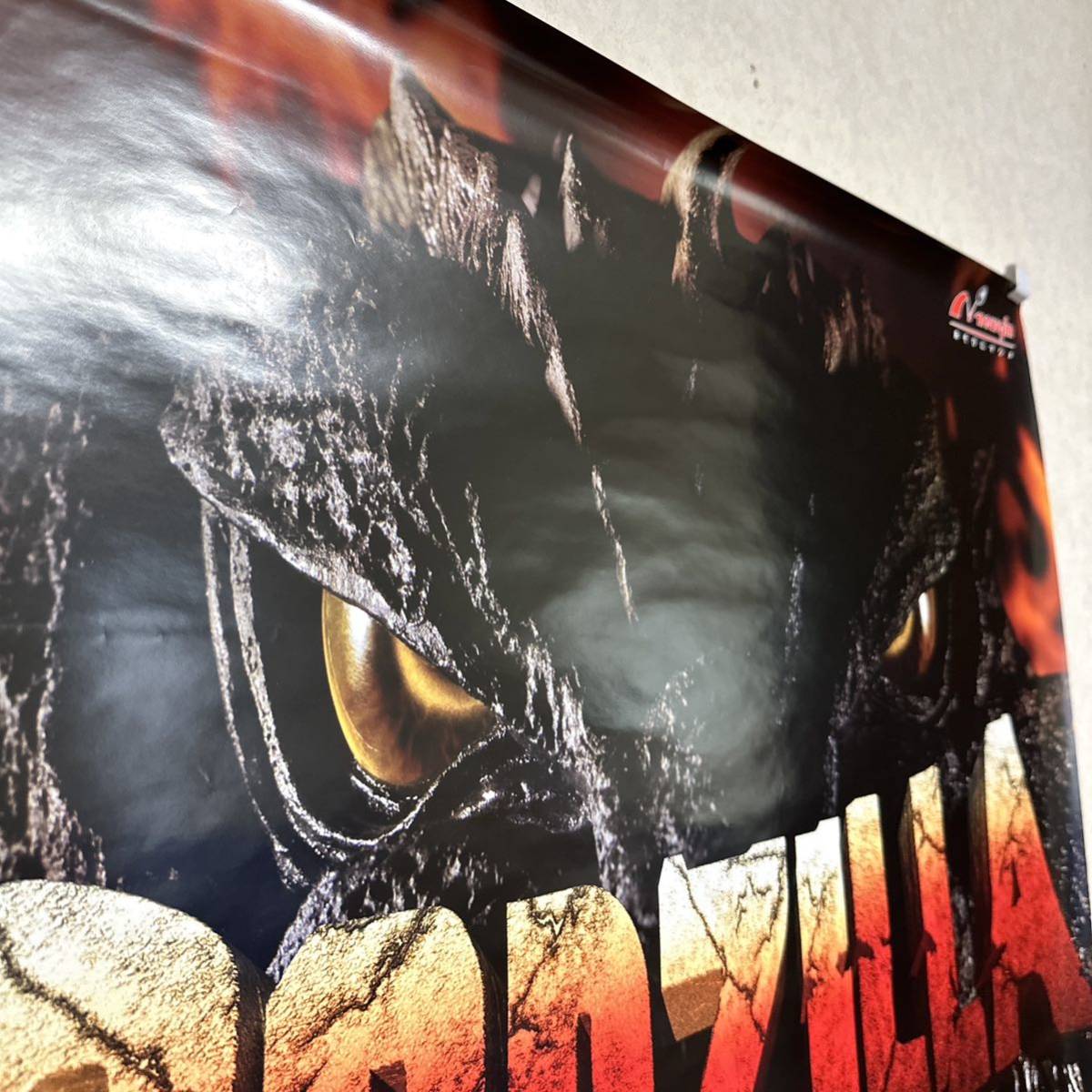 非売品！ニューギン GODZILLA CRゴジラ 破壊神降臨 販促 ポスター_画像6