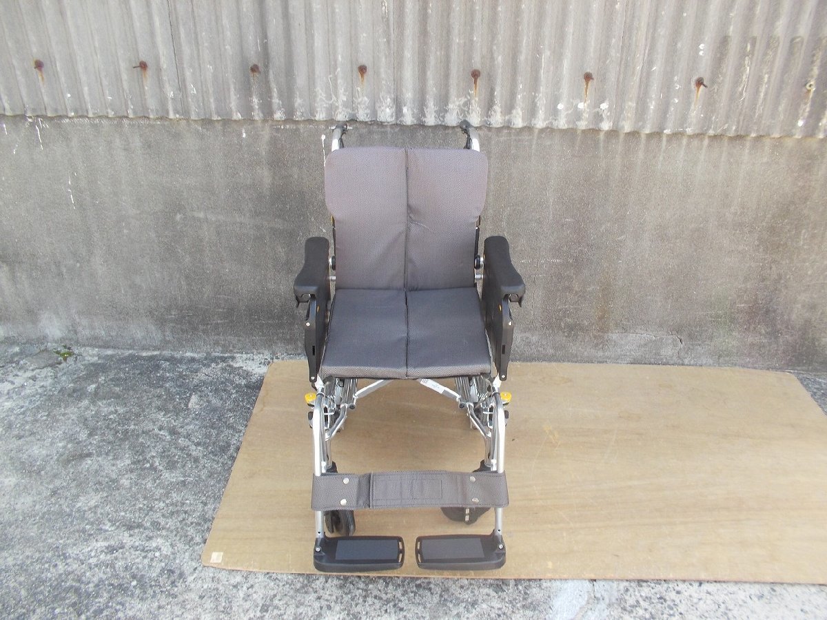 TS-23-0320-02　　横乗り車椅子 介助型車椅子 LK-3 ラクーネ3　（クッション、シート代用品）