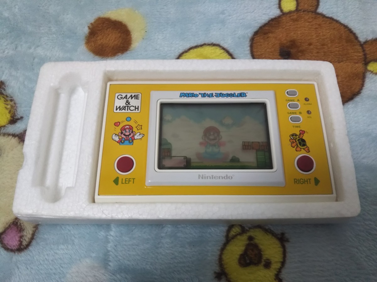 ゲームウォッチ マリオザジャグラー MARIO THE JUGGLER 任天堂 ゲームウォッチ マリオザジャグラー MARIO THE JUGGLER 任天堂