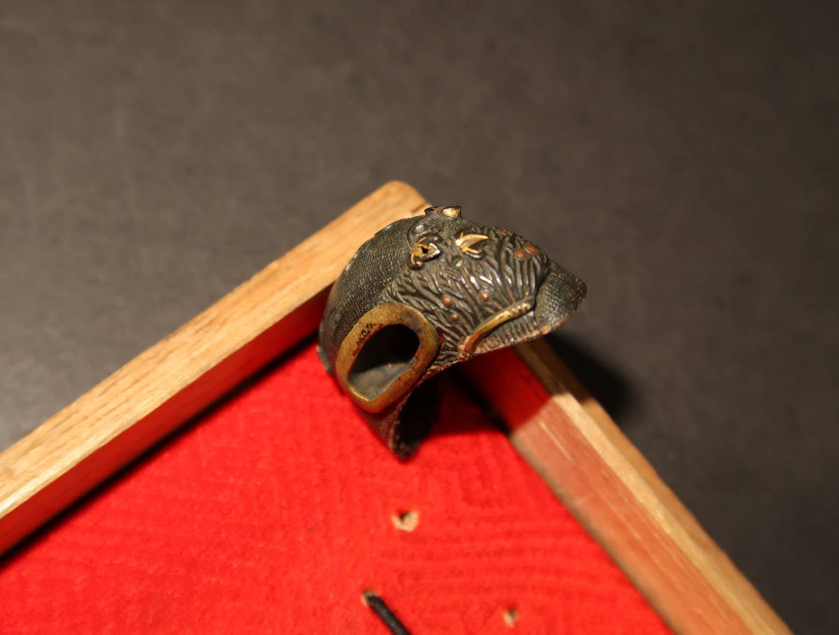 ヤフオク! - 鞘部品.栗型.象嵌.鍍金.拵刀剣刀装具根付武具