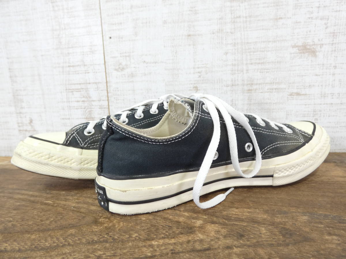 ☆100スタ!USED【CONVERSE】CT70 CHUCK TAYLOR★サイズ:7 1/2(26.0) コンバース/チャックテイラー/オールスター/OX/ブラック/状態考慮＠60の画像4