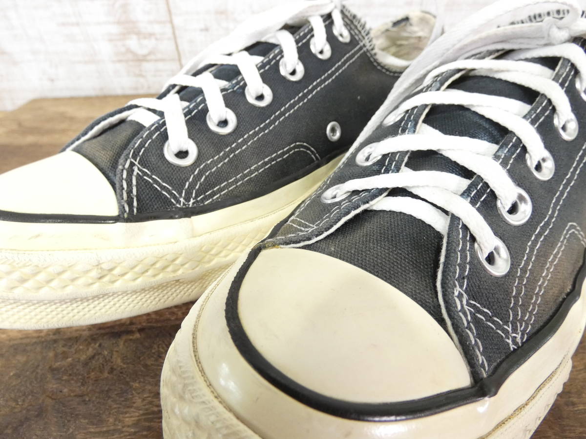 ☆100スタ!USED【CONVERSE】CT70 CHUCK TAYLOR★サイズ:7 1/2(26.0) コンバース/チャックテイラー/オールスター/OX/ブラック/状態考慮＠60の画像6