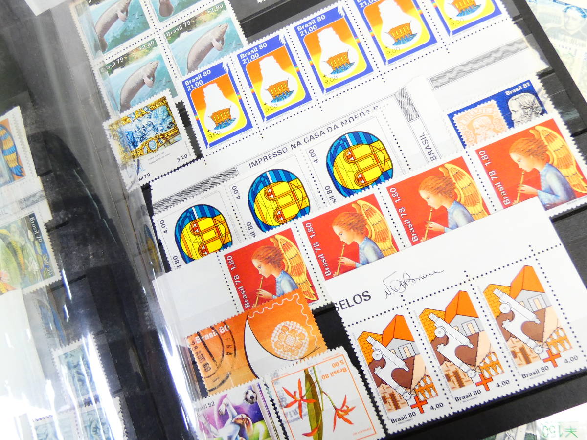 ● 未使用/使用済み 日本 世界各国 外国 切手 大量 消印 お宝 ヴィンテージ レトロ コレクター @80の画像4