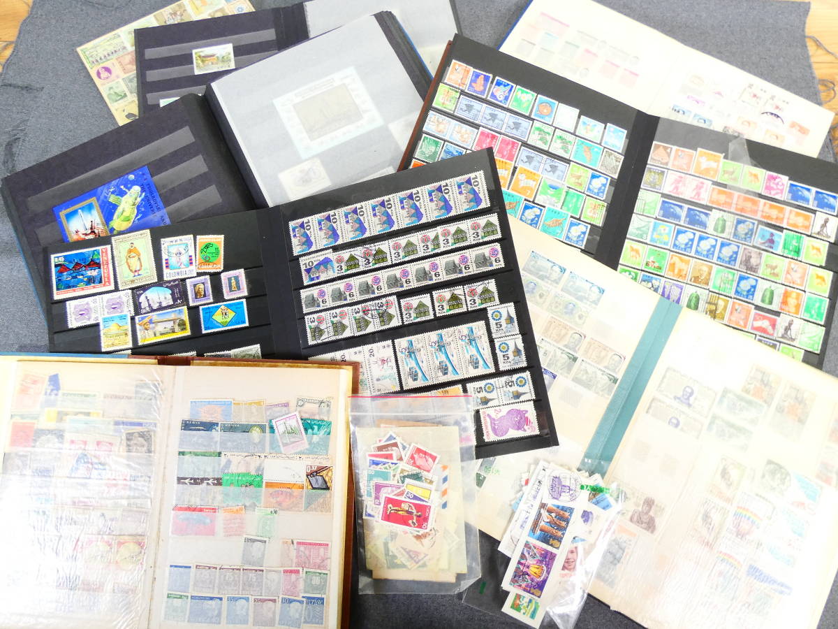 ● 未使用/使用済み 日本 世界各国 外国 切手 大量 消印 お宝 ヴィンテージ レトロ コレクター @80の画像1