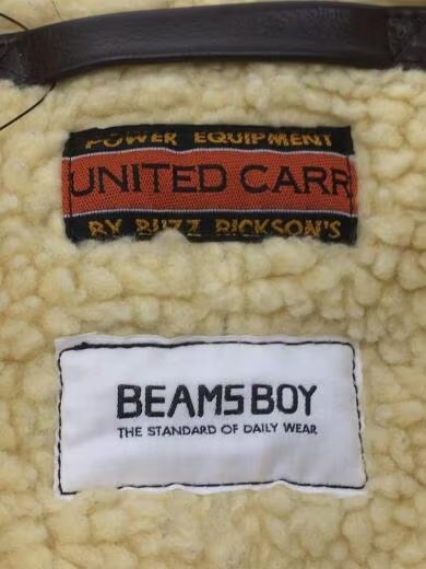 TK 東洋 UNITED CARR ビームスボーイ B-3 フライトジャケット BEAMS BOY ボアジャケット_画像6