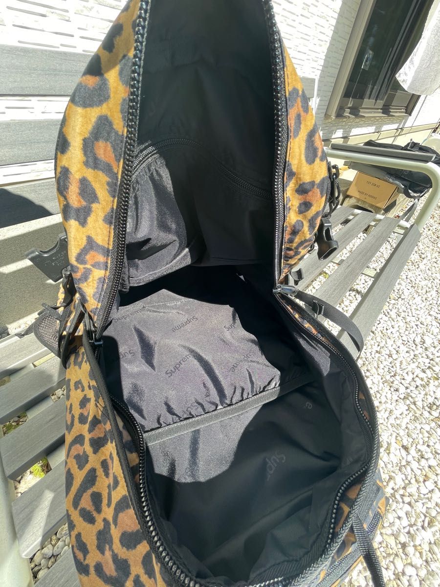 Supreme バックパック リュックサック ヒョウ柄 レオパード Supreme バックパック リュックサック ヒョウ柄 レオパード