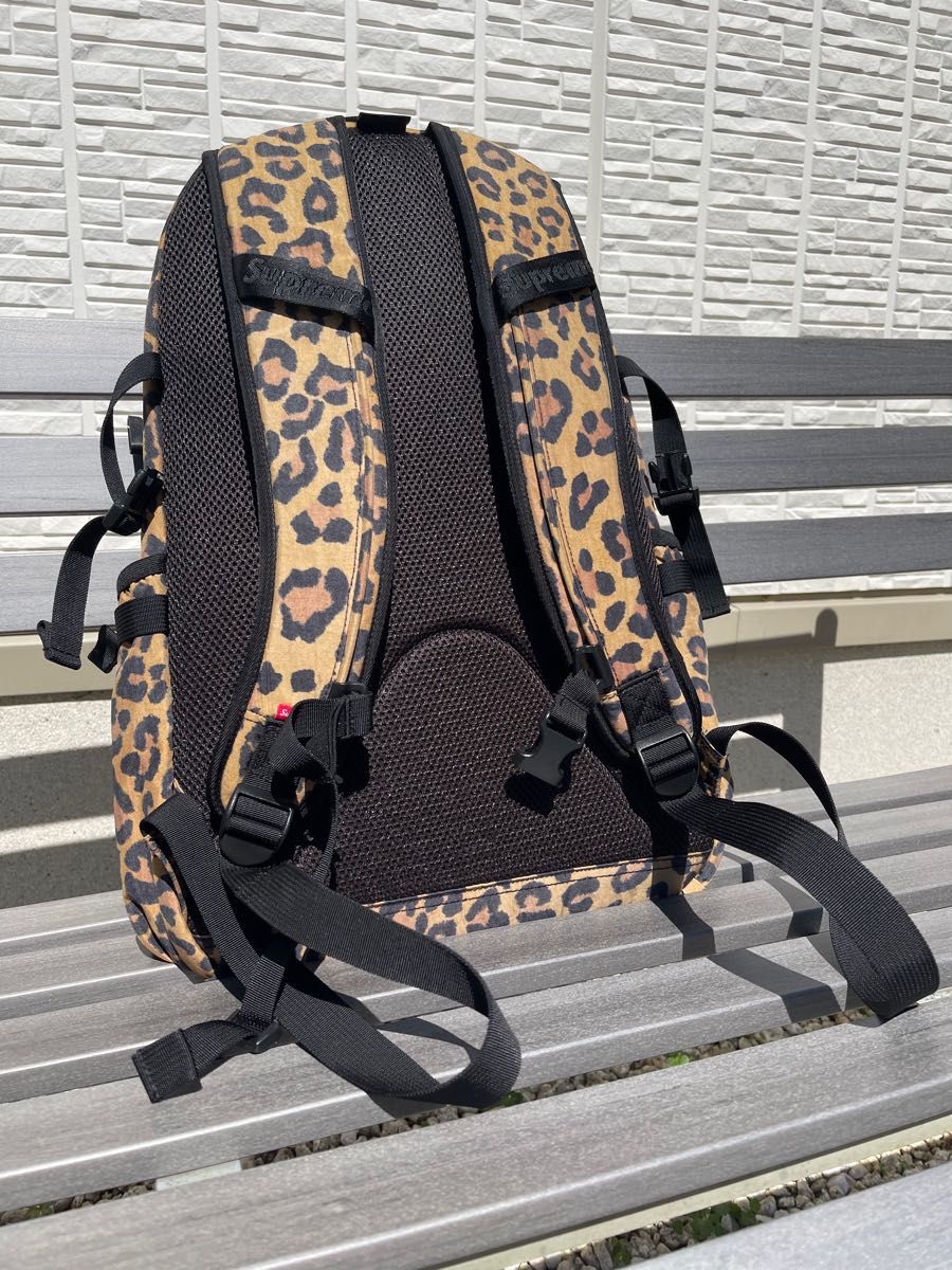 Supreme バックパック リュックサック ヒョウ柄 レオパード Supreme バックパック リュックサック ヒョウ柄 レオパード