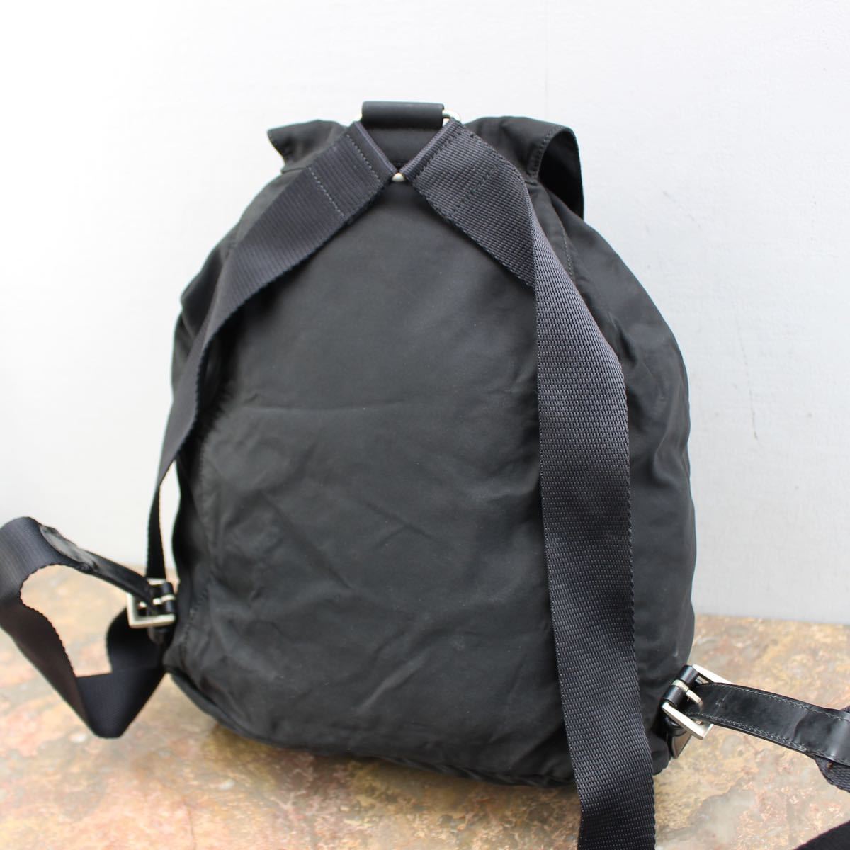 PRADA LOGO NYLON RUCK SUCK MADE IN ITALY/プラダロゴナイロンリュックサック