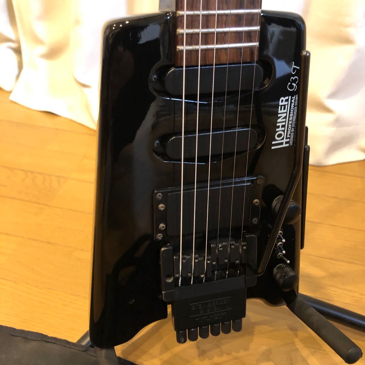 HOHNER ヘッドレスギターG3T(美品)ブラック | arvotulkki.fi