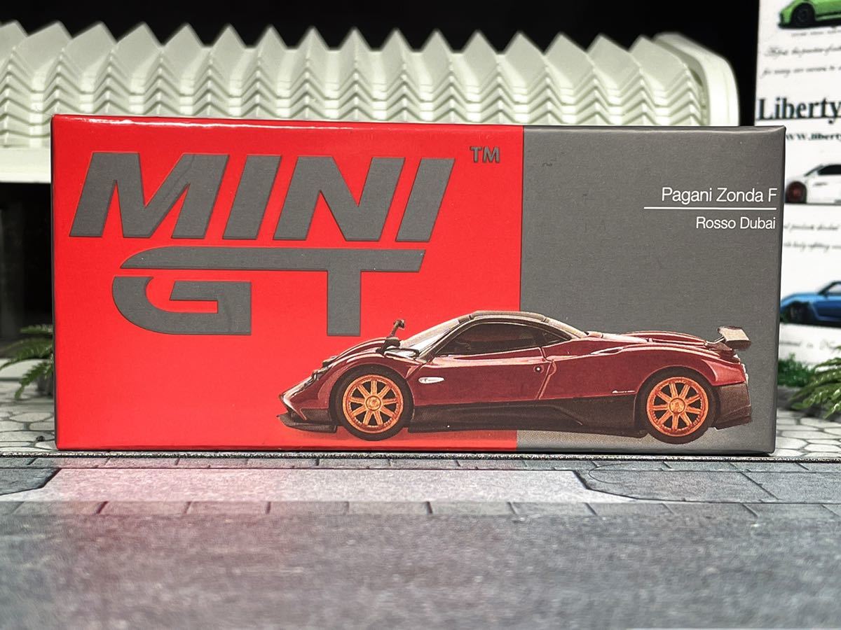MINI GT 1:64 PAGANI Zonda F (Rosso Dubai) パガーニ ゾンダ F (同サイズ 3点まで同封発送可能)の画像10