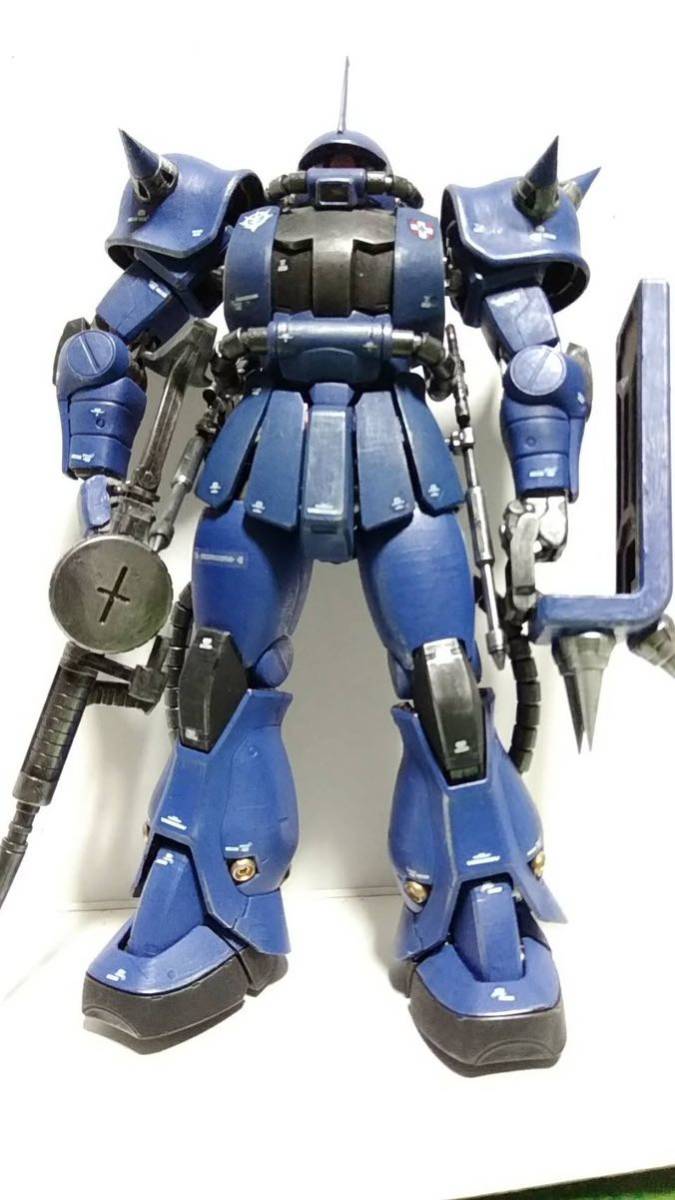 ヤフオク! - MG 1/100 ランバラル専用ザクVer 2,0 塗装済...