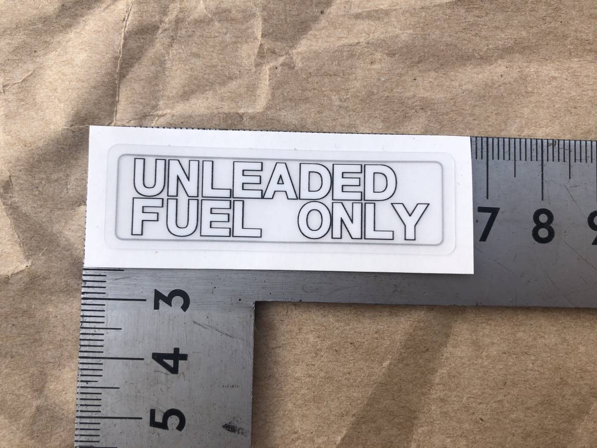 DAIHATSU UNLEADED FUEL ONLY レプリカステッカー USDM 無鉛 ダイハツ ハイジェット US仕様 軽トラ US仕様_画像3