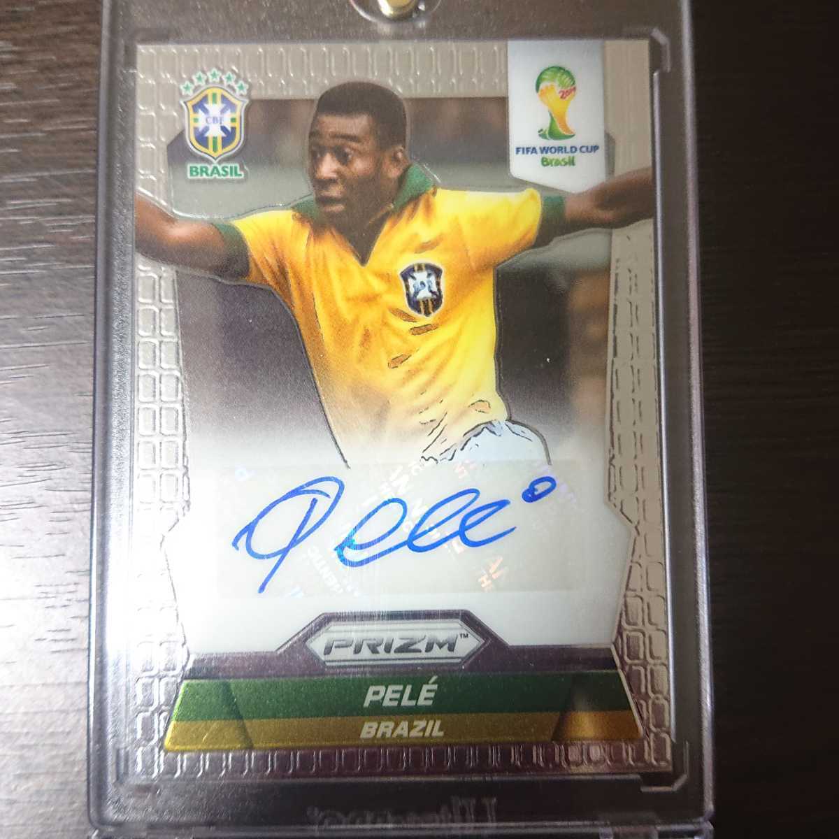2014 PANINI PRIZM WORLD CUP pele auto ペレ サイン パニーニ www