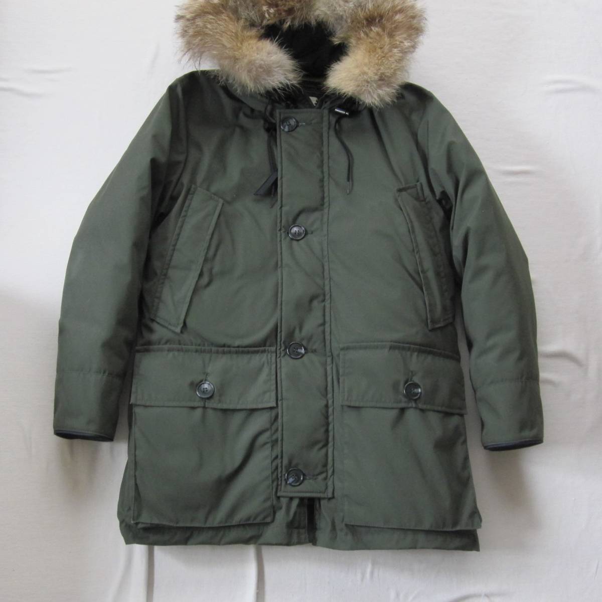 ☆デッド 80s エディーバウアー ポーラーパーカー (XS) POLAR PARKA / Eddie Bauer ビンテージ 黒タグ カラコラム 60s ダウン 日の出タグ_画像3