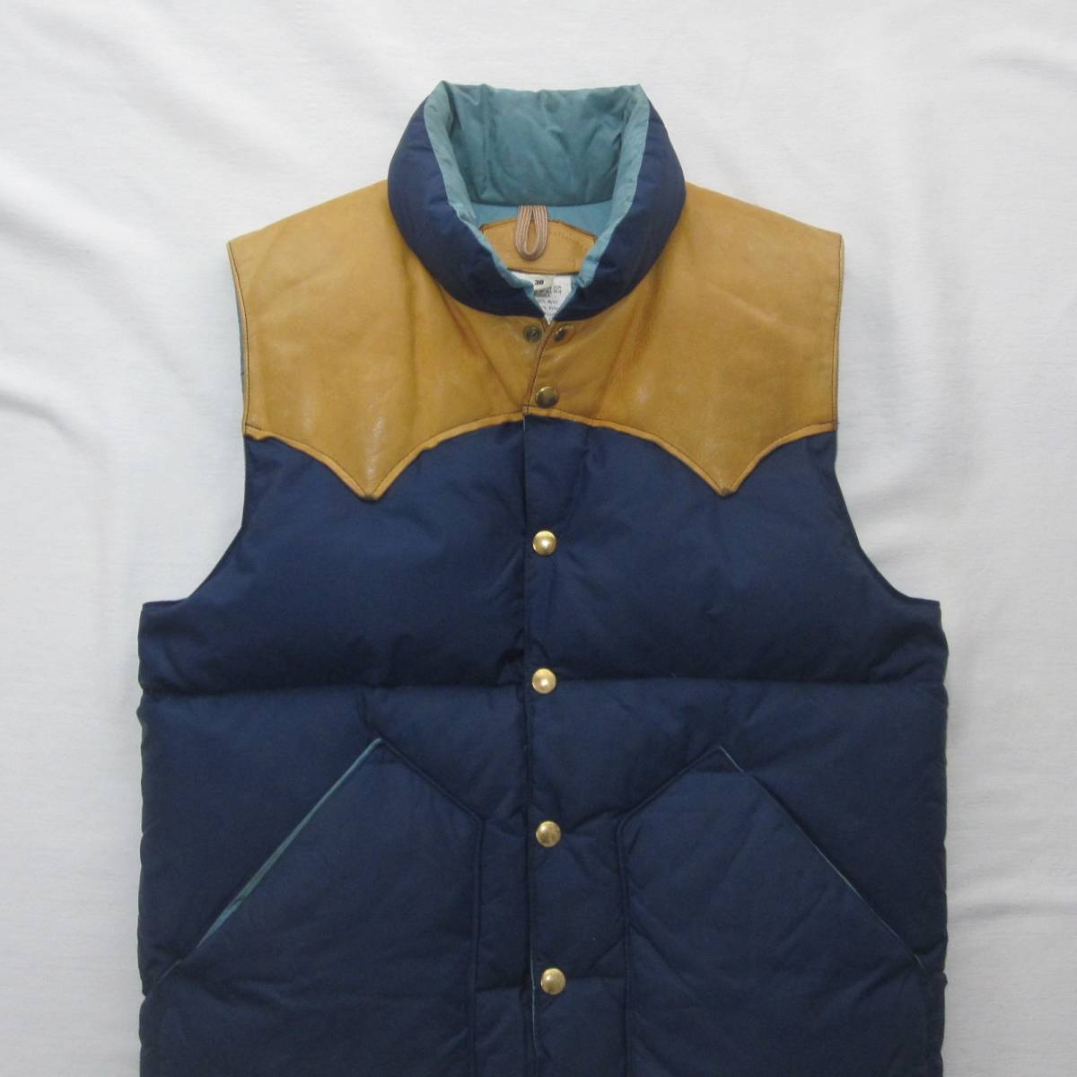 * 70s Vintage Rocky mountain down vest (38) original / Rocky Mountain Featherbed / vintage Vintage 