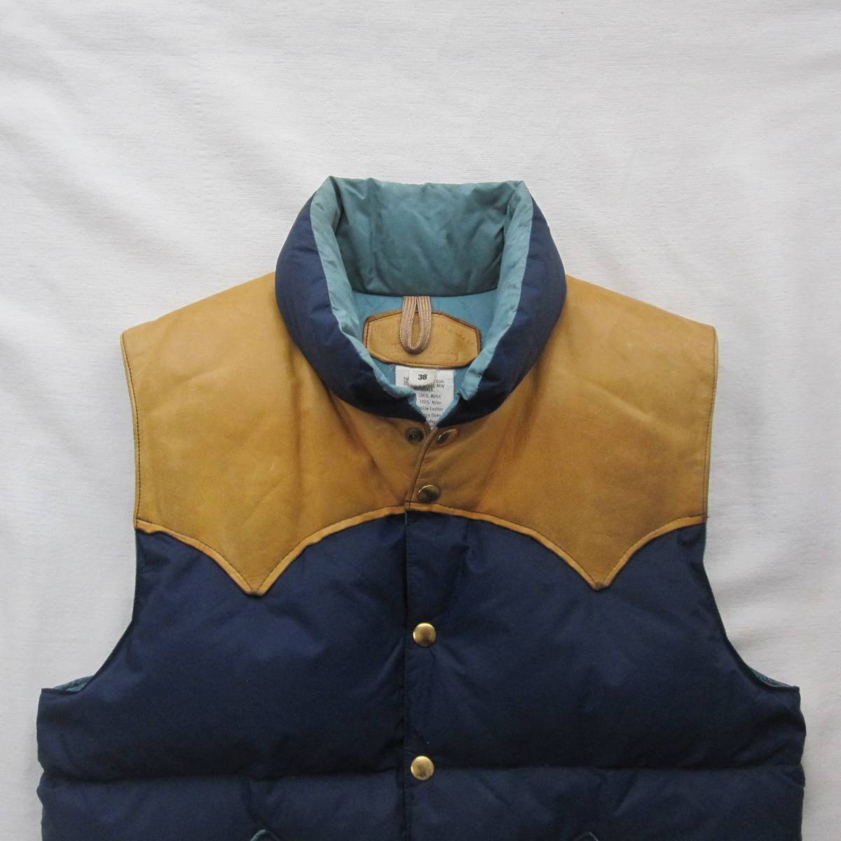 * 70s Vintage Rocky mountain down vest (38) original / Rocky Mountain Featherbed / vintage Vintage 