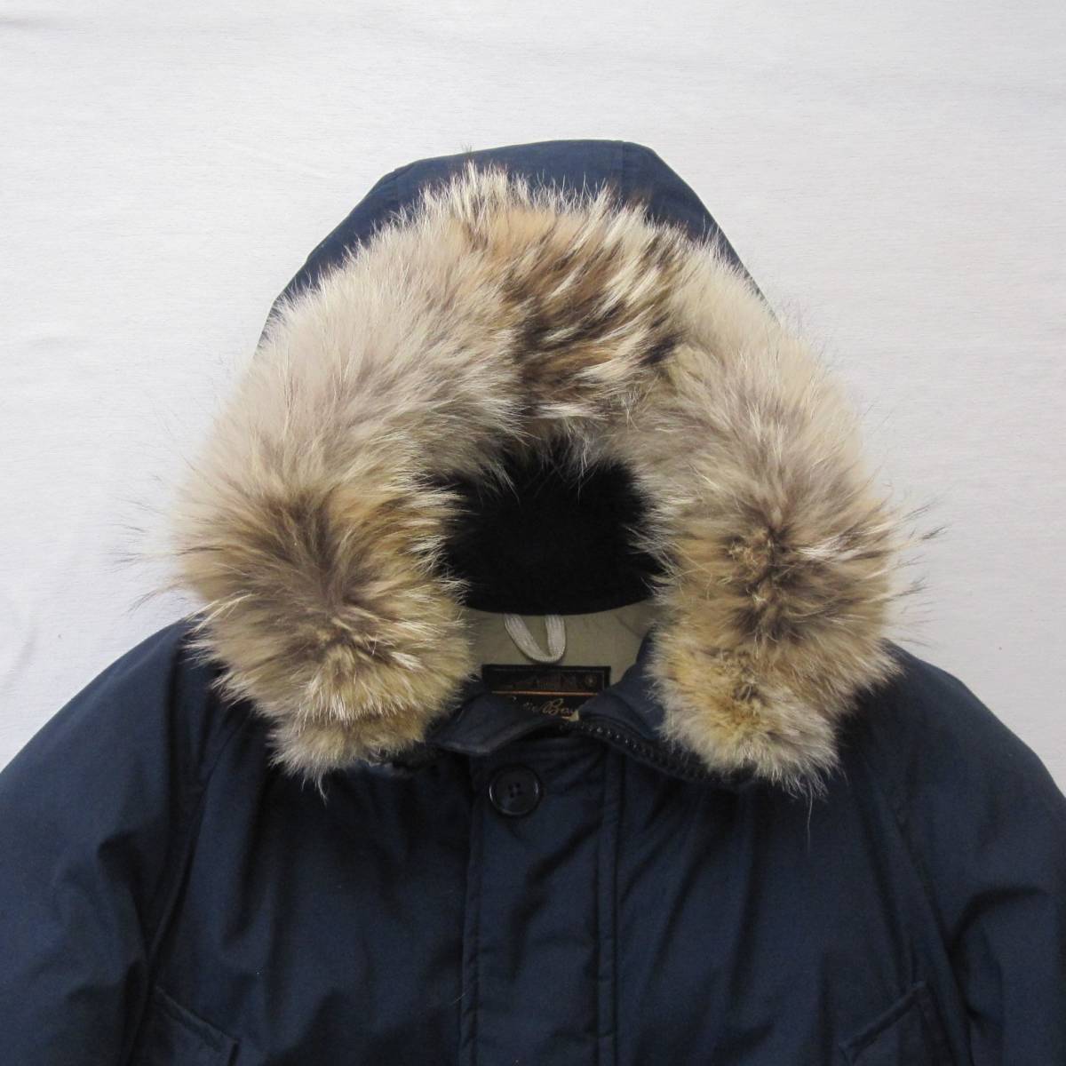 ☆80s エディーバウアー ポーラーパーカー (XS) / Eddie Bauer POLAR PARKA ビンテージ 黒タグ カラコラム 60s ダウンパーカー 日の出タグ