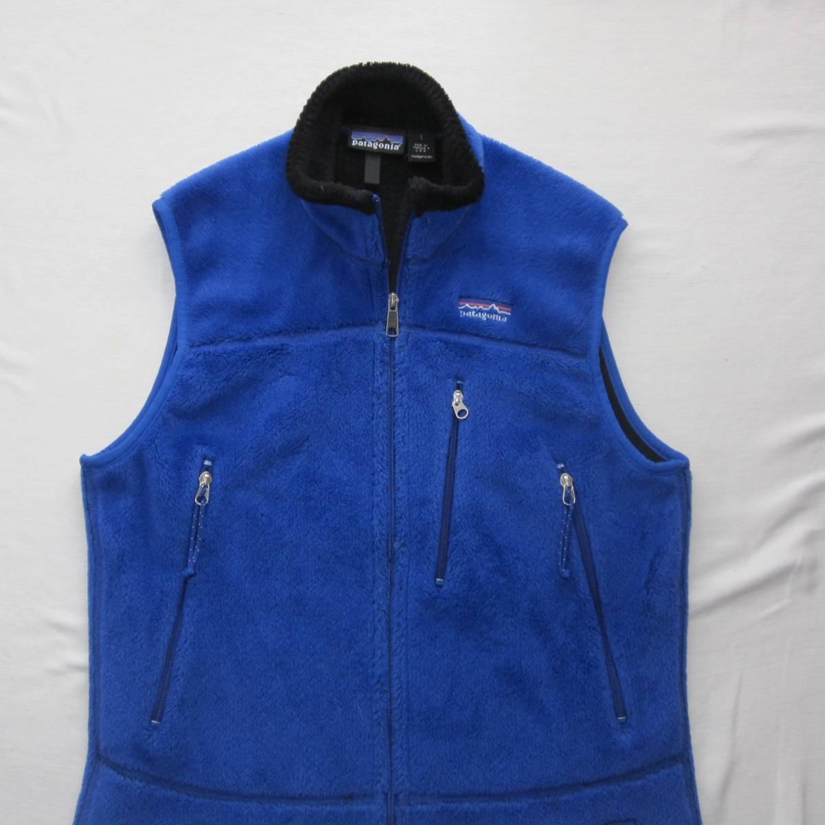 ☆'02 パタゴニア R4 ベスト (S) USA製 セルリアン　 / 　patagonia　ビンテージ レトロ　r2 R4ジャケット 