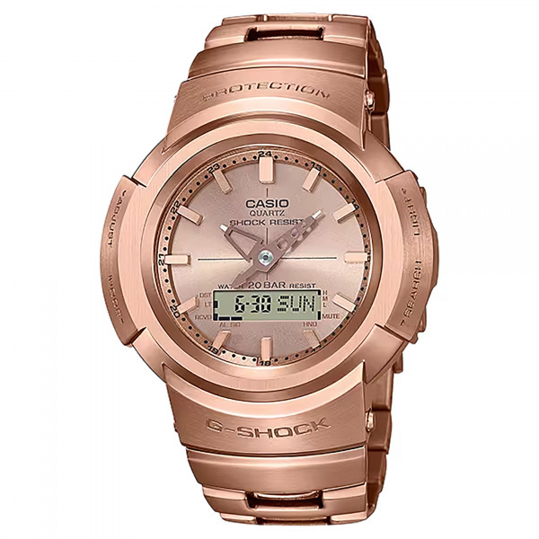 【正規品】カシオ CASIO Gショック AW-500 SERIES AWM-500GD-4AJF ローズゴールド文字盤 新品 腕時計 メンズ