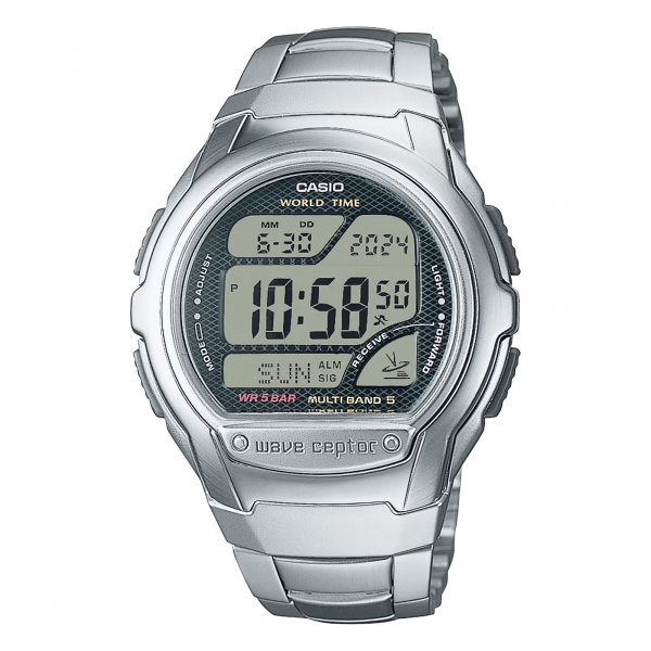 【正規品】カシオ CASIO ウェーブセプター デジタルマルチバンド5 WV-58RD-1AJF グレー文字盤 新品 腕時計 メンズ