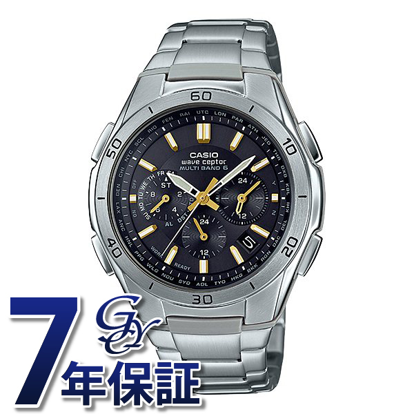 【正規品】カシオ CASIO ウェーブセプター ソーラークロノグラフ WVQ-M410DE-1A3JF ブラック文字盤 新品 腕時計 メンズ