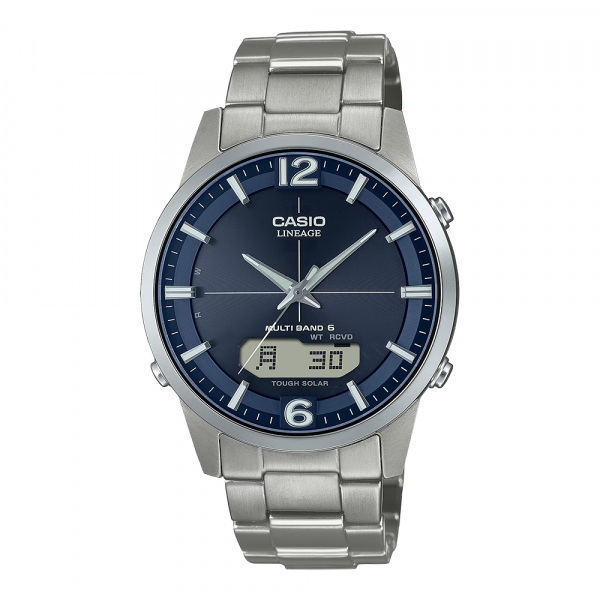 【正規品】カシオ CASIO リニエージ ソーラーコンビネーション LCW-M170TD-2AJF ネイビー文字盤 新品 腕時計 メンズ