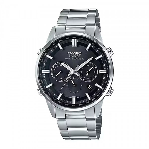 【正規品】カシオ CASIO リニエージ ソーラークロノグラフ LIW-M700D-1AJF ブラック文字盤 新品 腕時計 メンズ_画像1