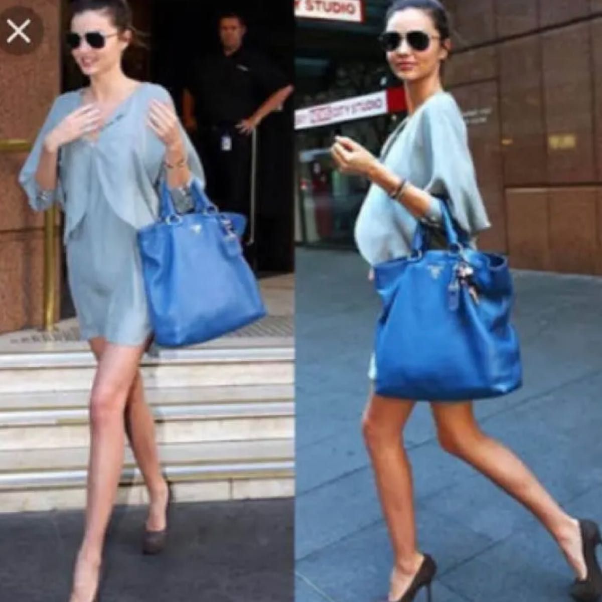未使用級】ミランダカー愛用 プラダ PRADA 2wayトートバッグ 未使用級】ミランダカー愛用 プラダ PRADA 2wayトートバッグ