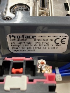 Pro-face 2880061 GP2400-TC41-24V タッチパネルディスプレイ_画像3