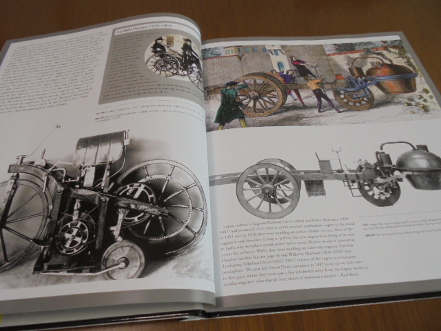 洋書CAR 車の進化 歴史 写真集 「馬なし馬車」から F1レーサー 貴重な車の資料満載の画像4