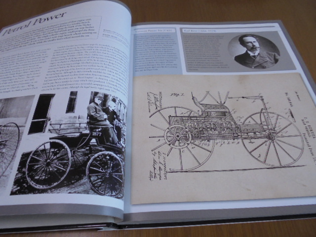 洋書CAR　車の進化　歴史　写真集　「馬なし馬車」から F1レーサー　貴重な車の資料満載_画像3