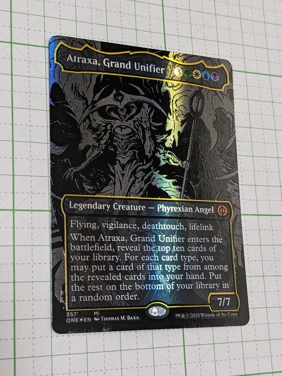 MTG 偉大なる統一者 アトラクサ オイルスリックFoil｜PayPayフリマ