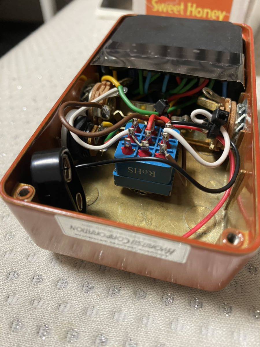 MAD PROFESSOR Sweet Honey Overdrive HAND WIRED made in MAD PROFESSOR Sweet Honey Overdrive HAND WIRED made in