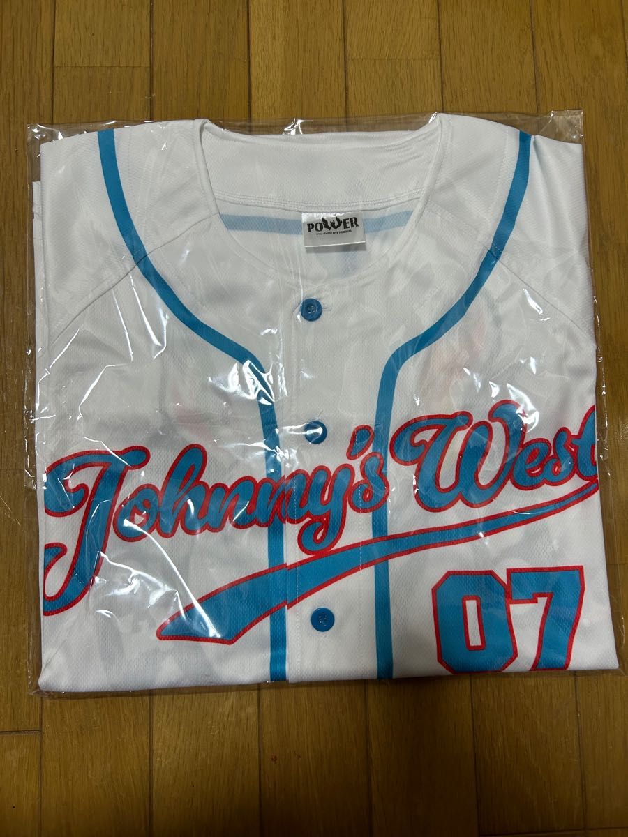 ジャニーズWEST POWER Tシャツ ベースボールシャツ ええのできた