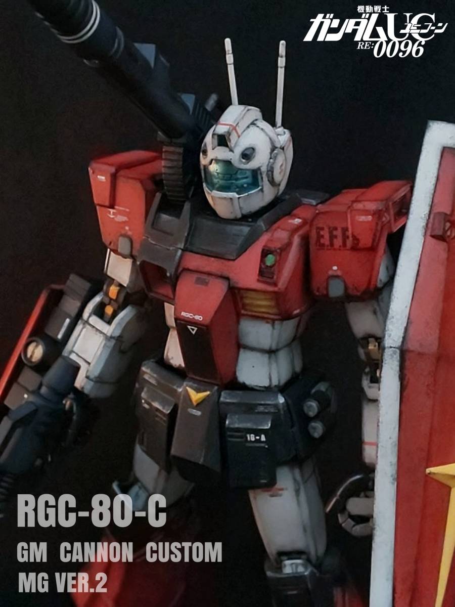 Yahoo!オークション - MG ジムキャノン カスタム 【改修】1/100 Yahoo!オークション - MG ジムキャノン カスタム 【改修】1/100