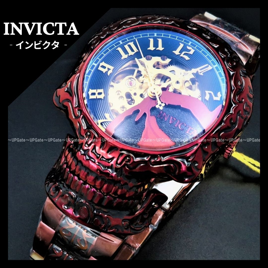 圧倒的ビジュアル★自動巻き★スカル INVICTA Artist 40757　インビクタ　アーティスト_画像1