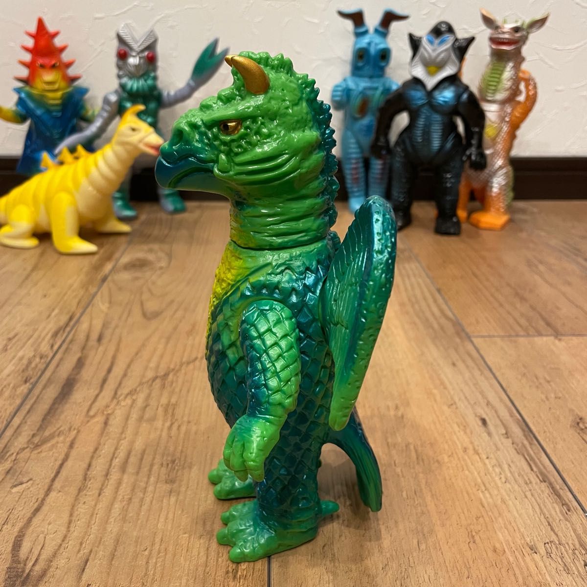 即納!最大半額! ソフビ ブルマァク ヒドラ ウルトラ怪獣 当時物 レア