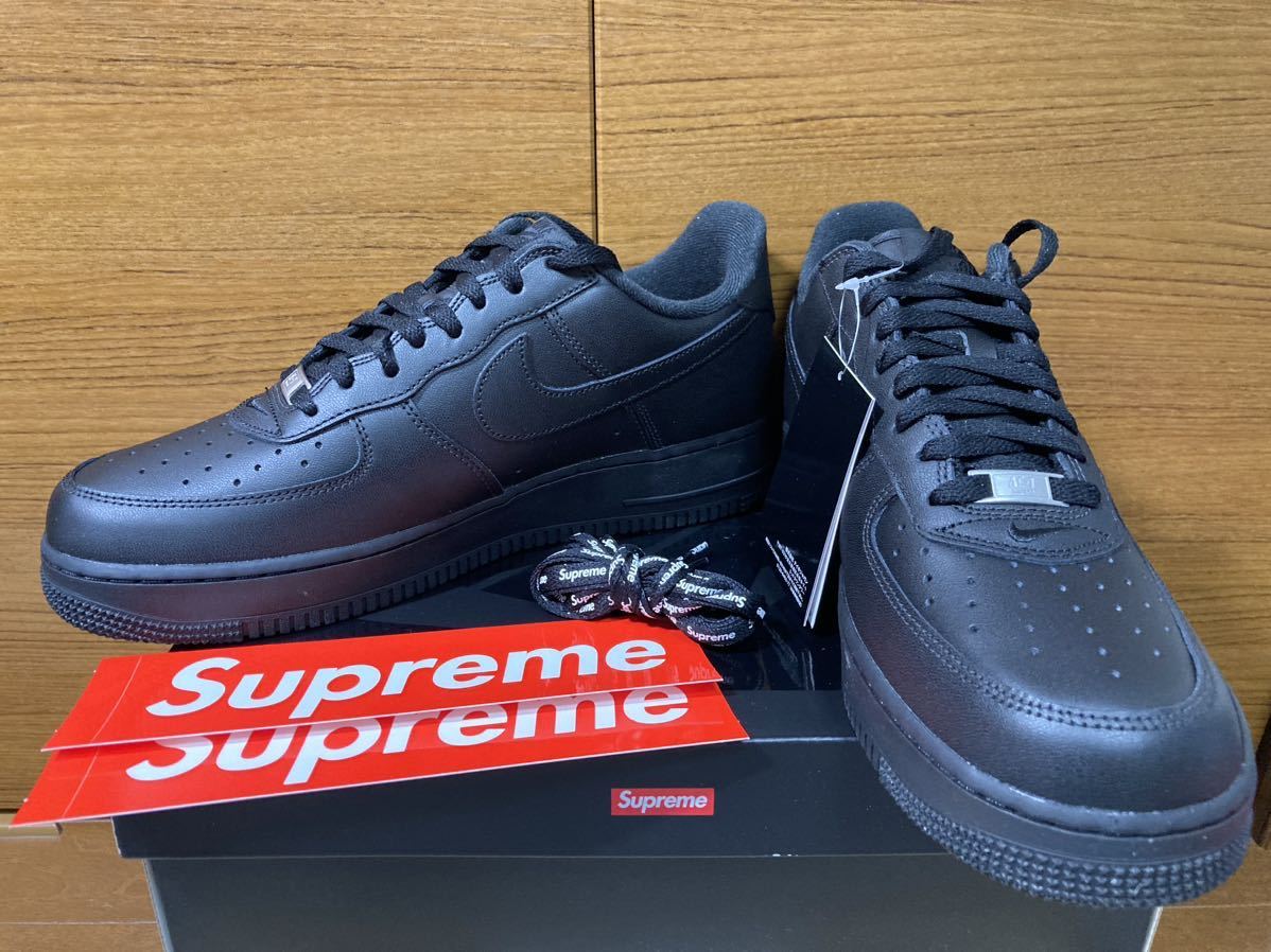 シルバーグレー サイズ Supreme Air Force 1 Black 29.0 新品未使用