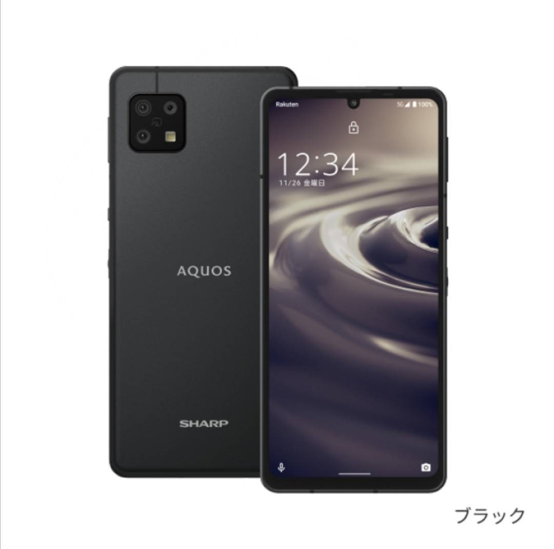 超美品】SHARP AQUOS sense 6s シャープ アクオス センス ブラック SIM 